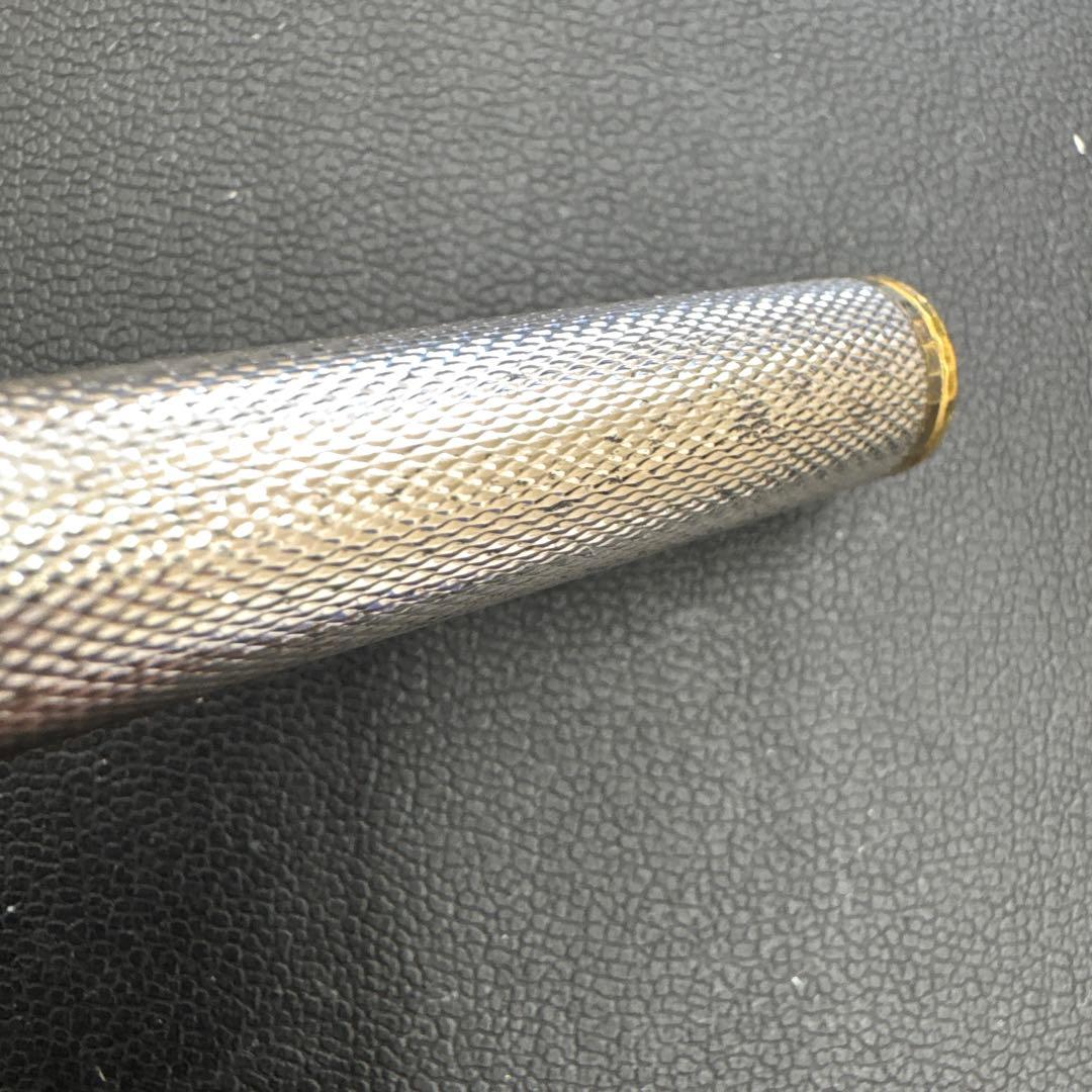 Parker 万年筆 シルバー ゴールドクリップ　ペン先18K