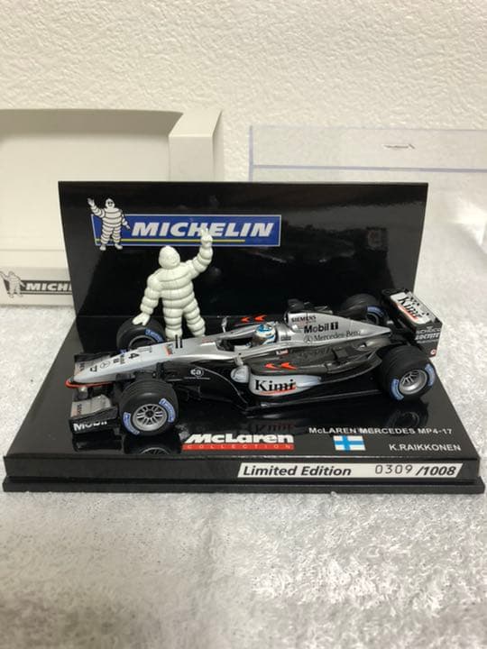 【コンプリート】マクラーレンメルセデス ライコネン ミシュラン特注 1/43