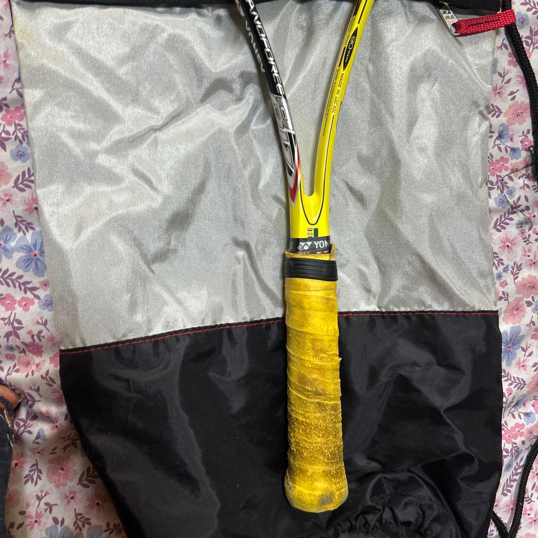 【限定色】YONEX ソフトテニスラケット軟式用　ナノフォース8v おまけ付き