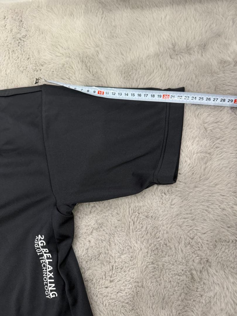 PING ブラックシャツ＆パンツセット L