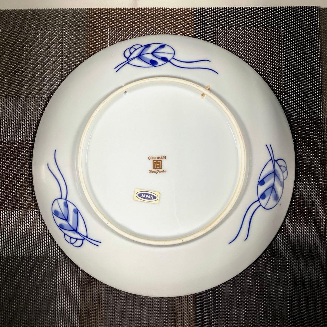 『行事うー特価』　GOLD IMARI (有田焼　弥左衛門) 大皿　1枚