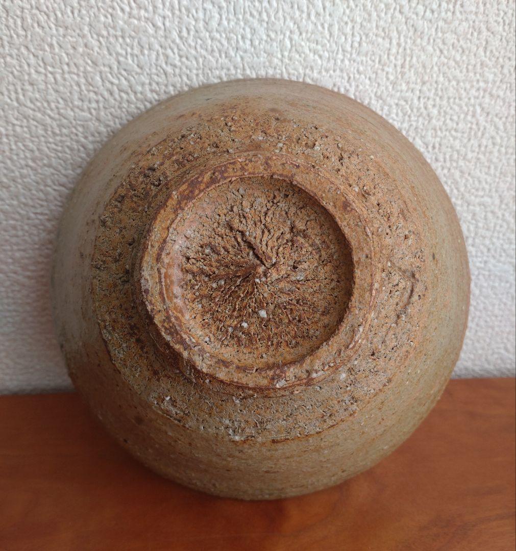 矢野直人　伊羅保茶碗「銘：山風」　唐津　殿山窯　桃山陶