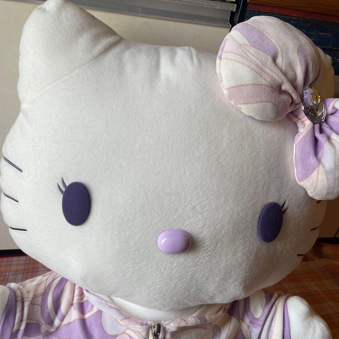 ハローキティ　キティ　rady マーブル　パープル　特大ぬいぐるみ　2013