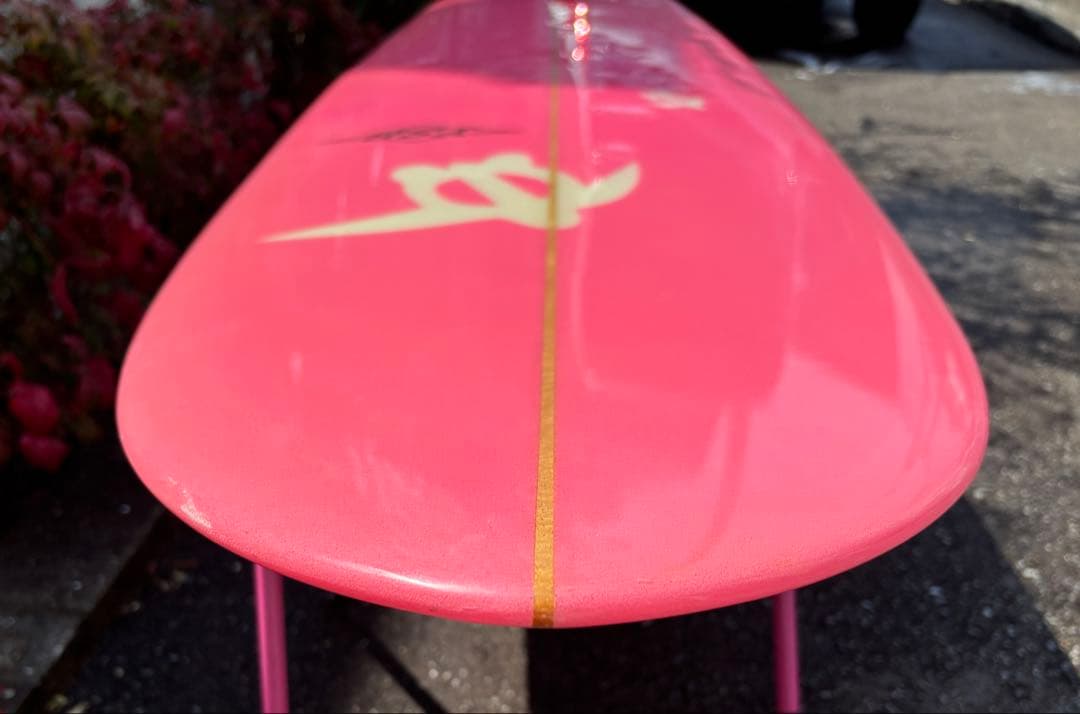 ピンク ミットレングス・サーフボード 7'2