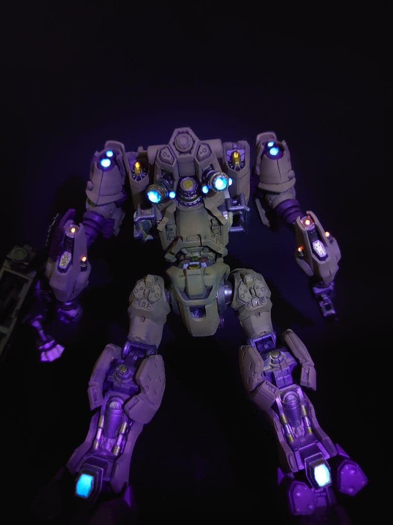 30mm アーマードコア　プラモデル　　ナイトフォール(全塗装)完成品