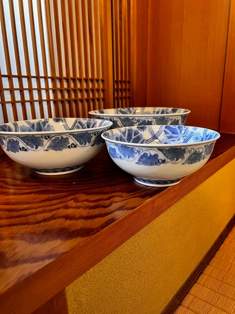 蔵出し　三つ丼　鉢　サラダボウル