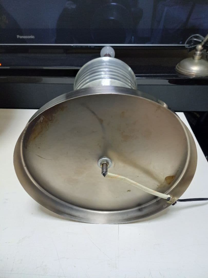 レア品　ポストモダン　ヴィンテージ　電球型　オブジェ　フロア　スタンド　ライト