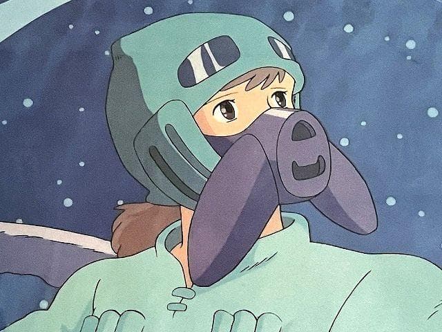 未開封　風の谷のナウシカ　セルタッチポスター　B4判　4枚セット