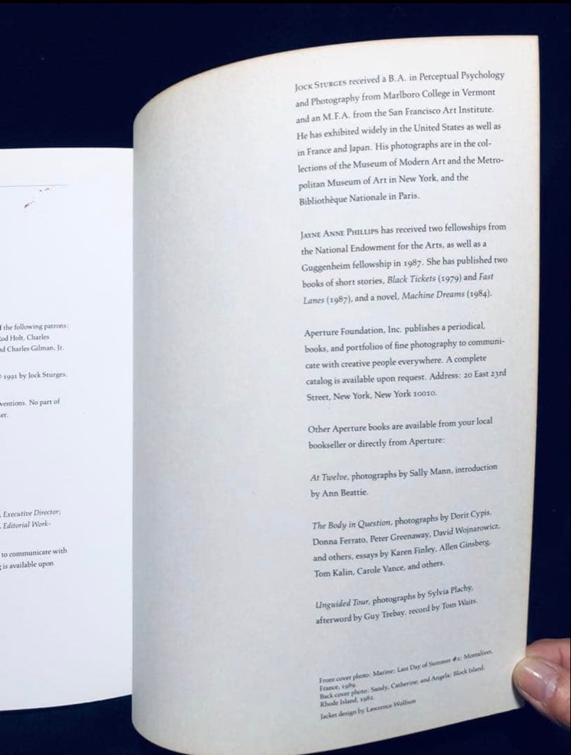 The Last Day of Summer 写真集Jock Sturges美品