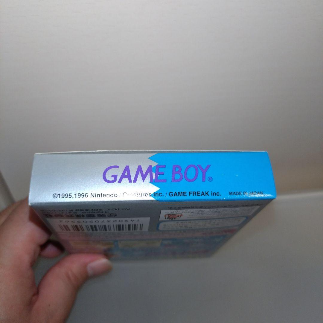 空箱 ゲームボーイ ポケットモンスター 青 バーコード版