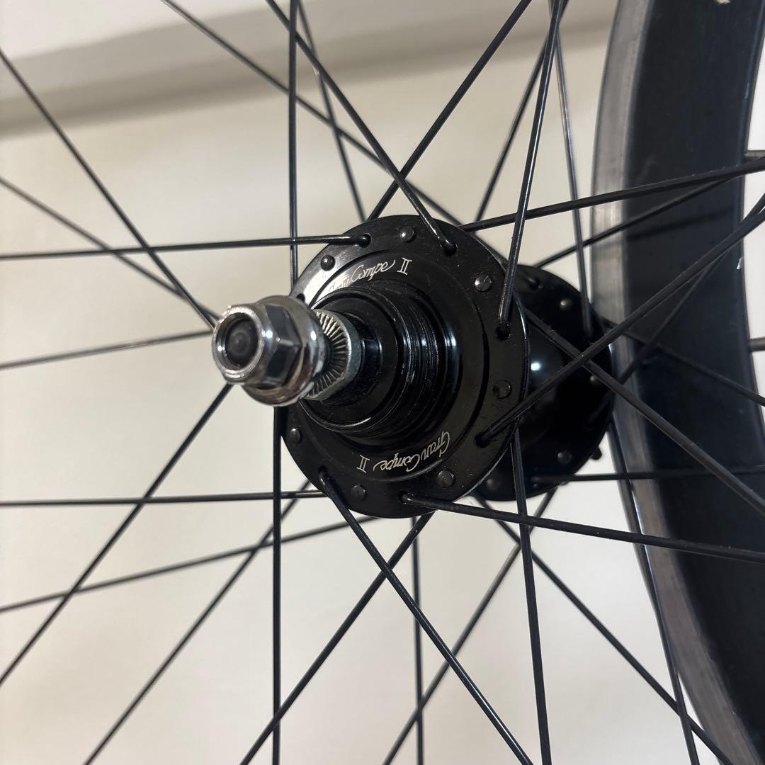 ピストバイク　ホイール前後　フリーギア付き　中古