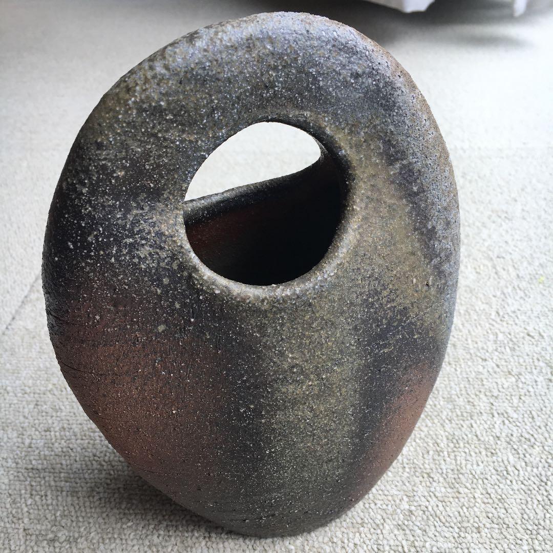 BEN COHEN/ベン・コーエン越前窯変手付花瓶