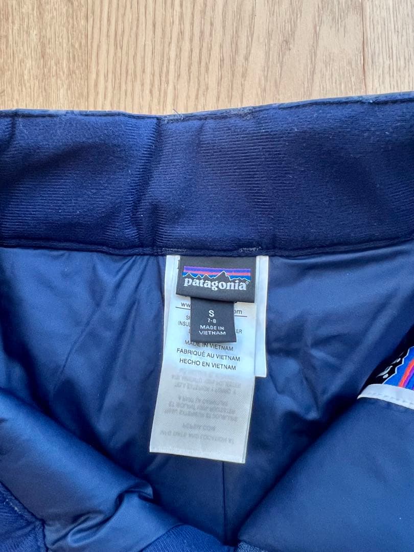 パタゴニア ガールズ スノーベル ジャケット&パンツ Sサイズ　スキー　スノボ