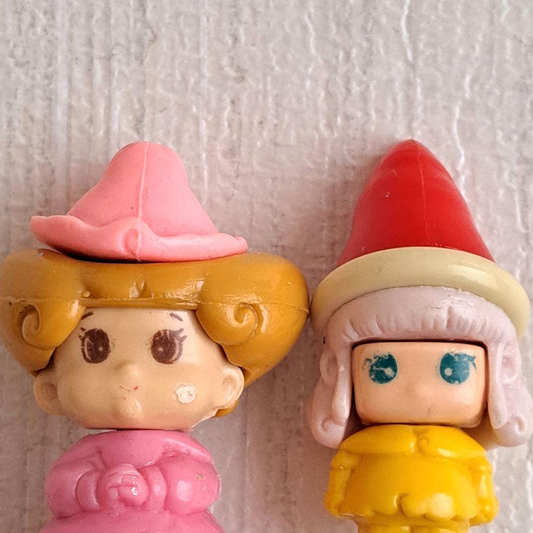 フィギュア【とんがり帽子のメモル☆2体セット☆1980年代】希少 レア