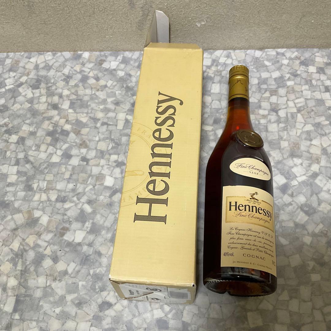 古酒　未開封美品　Hennessy V.S.O.P 700ml クリアボトル