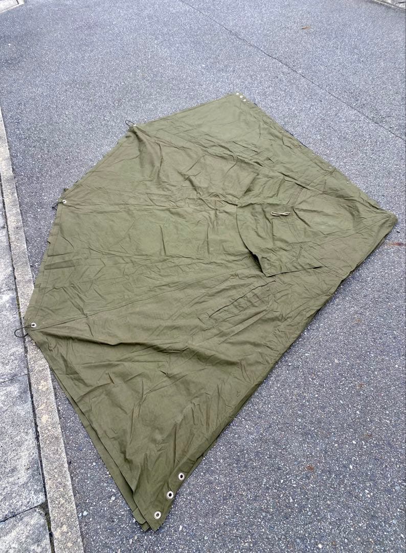 ポーランド軍幕　サイズ3 ポンチョ×2セット