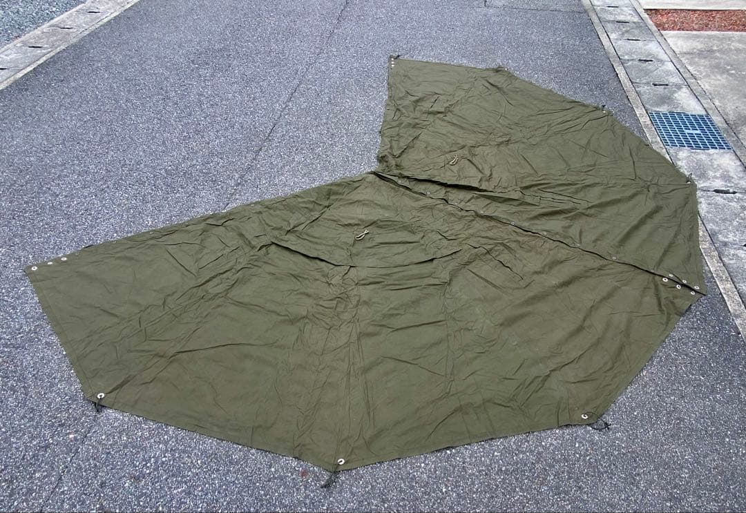 ポーランド軍幕　サイズ3 ポンチョ×2セット