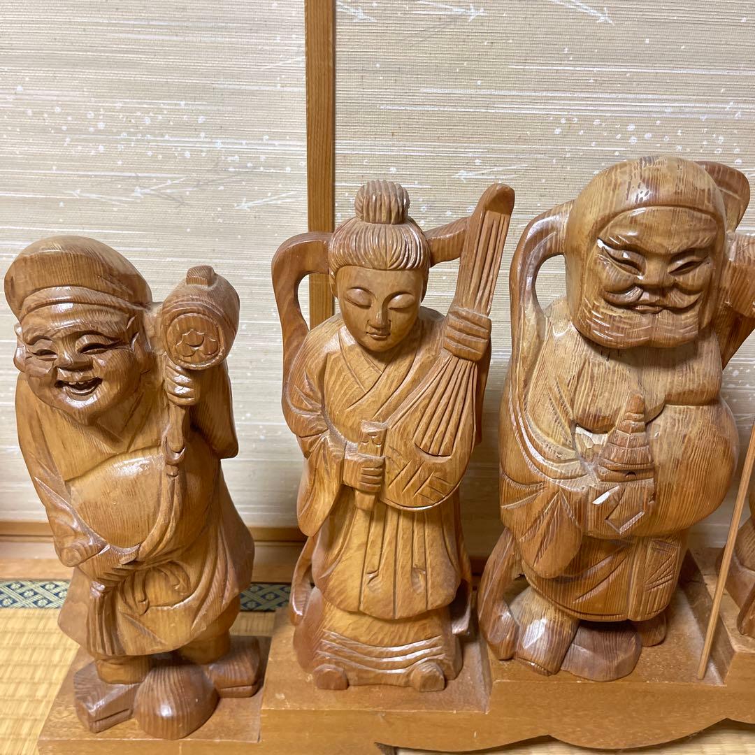 木彫り七福神