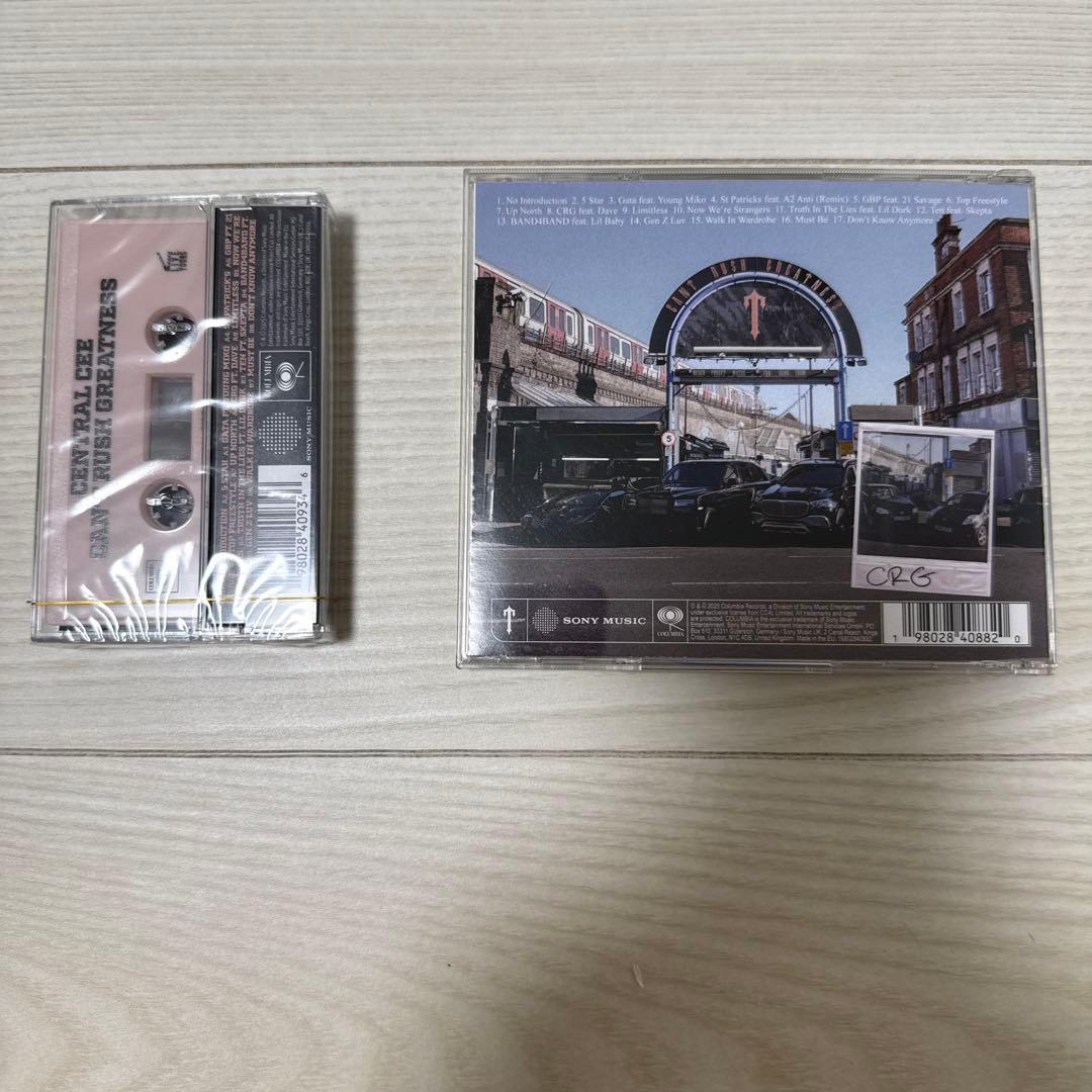 Central cee X Trapstarコラボ cd