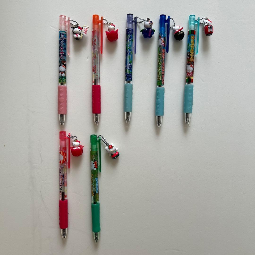 ハローキティ ご当地限定ボールペン99本&シャープ12本セット