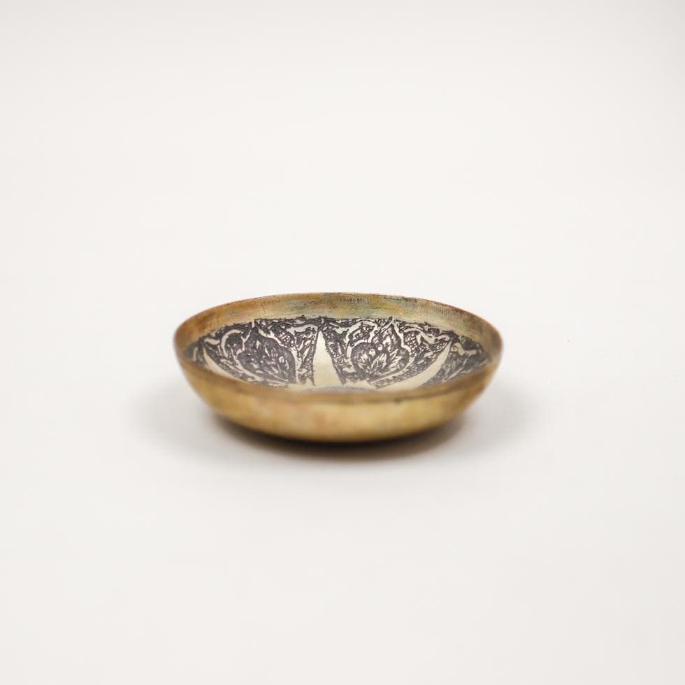 イラン 5リアル銀貨ボウル｜小物入れ トレイ