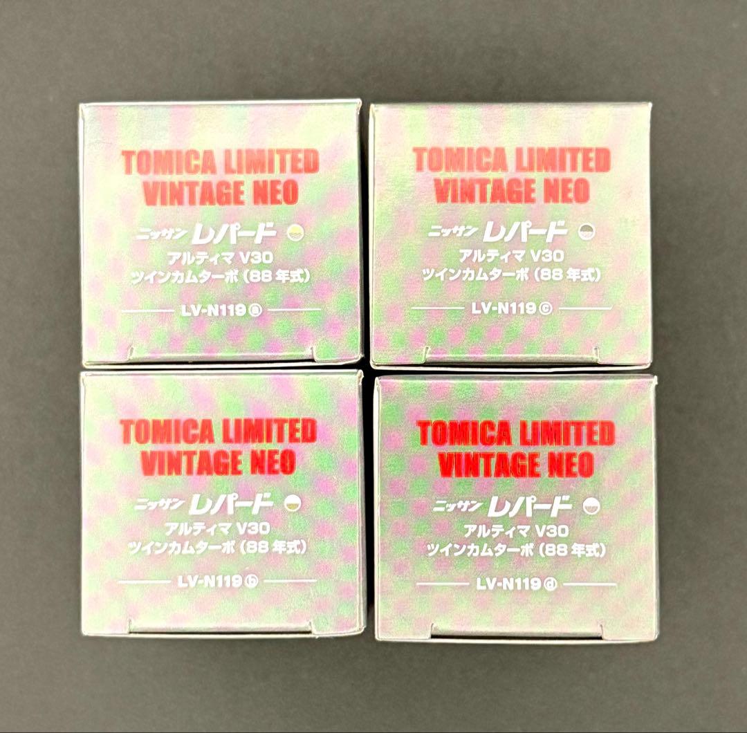 【新品】TOMICALIMITEDVITAGE NEO ニッサンレパード　4台。