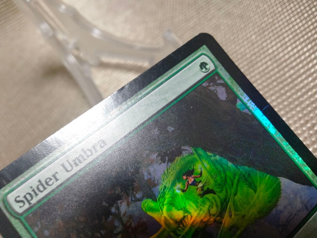 【ご確認用】エルドラージ覚醒 foil 蜘蛛の陰影b 英語 1枚　MTG