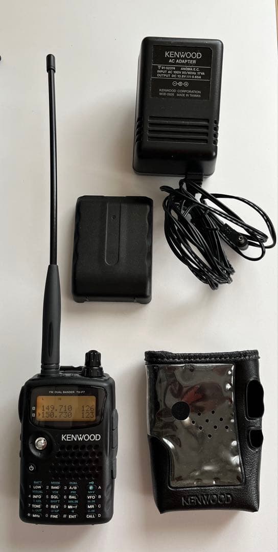 KENWOOD TH-F7 アマチュア無線機