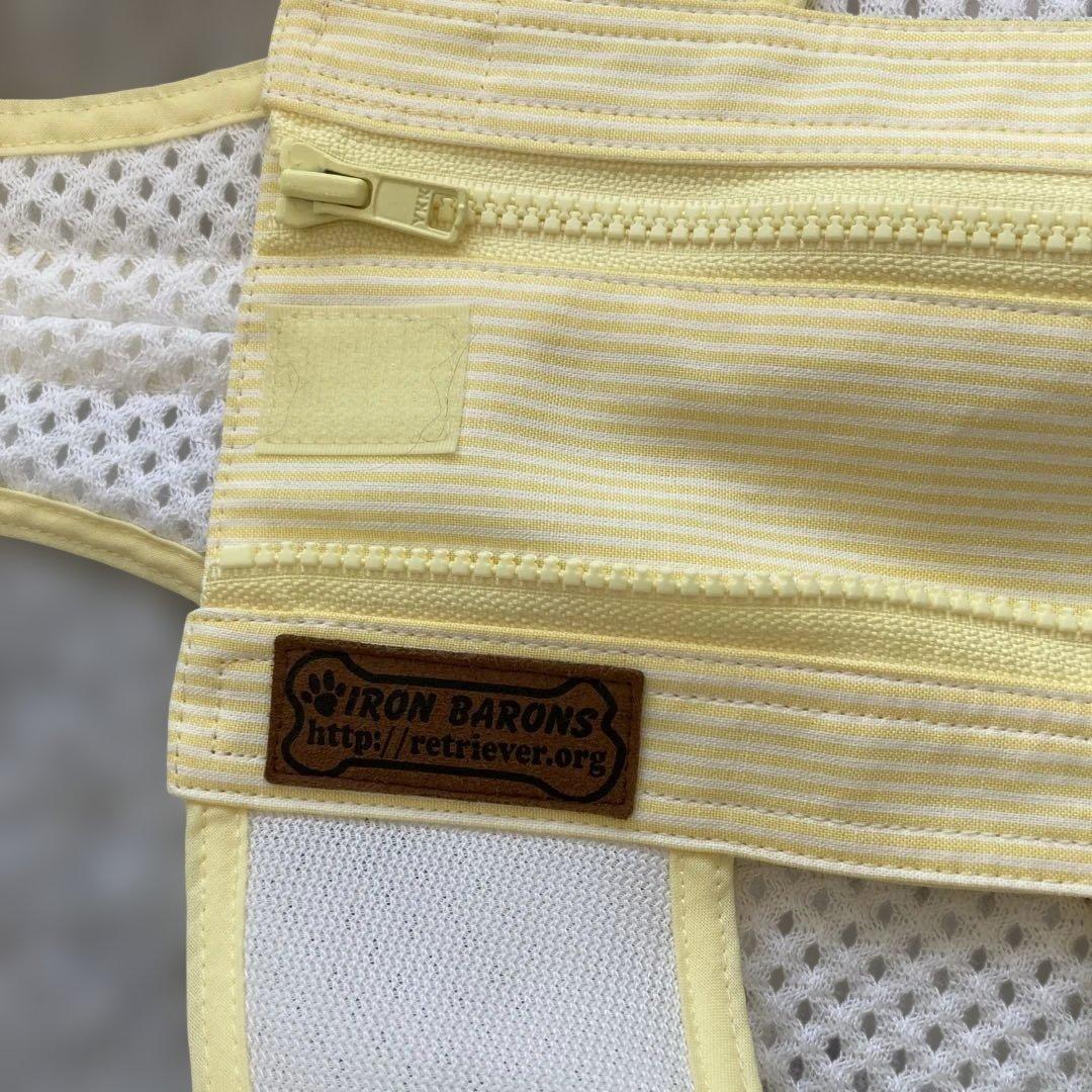 美品 アイアンバロン 着たままねんねのハニカム胴着 L