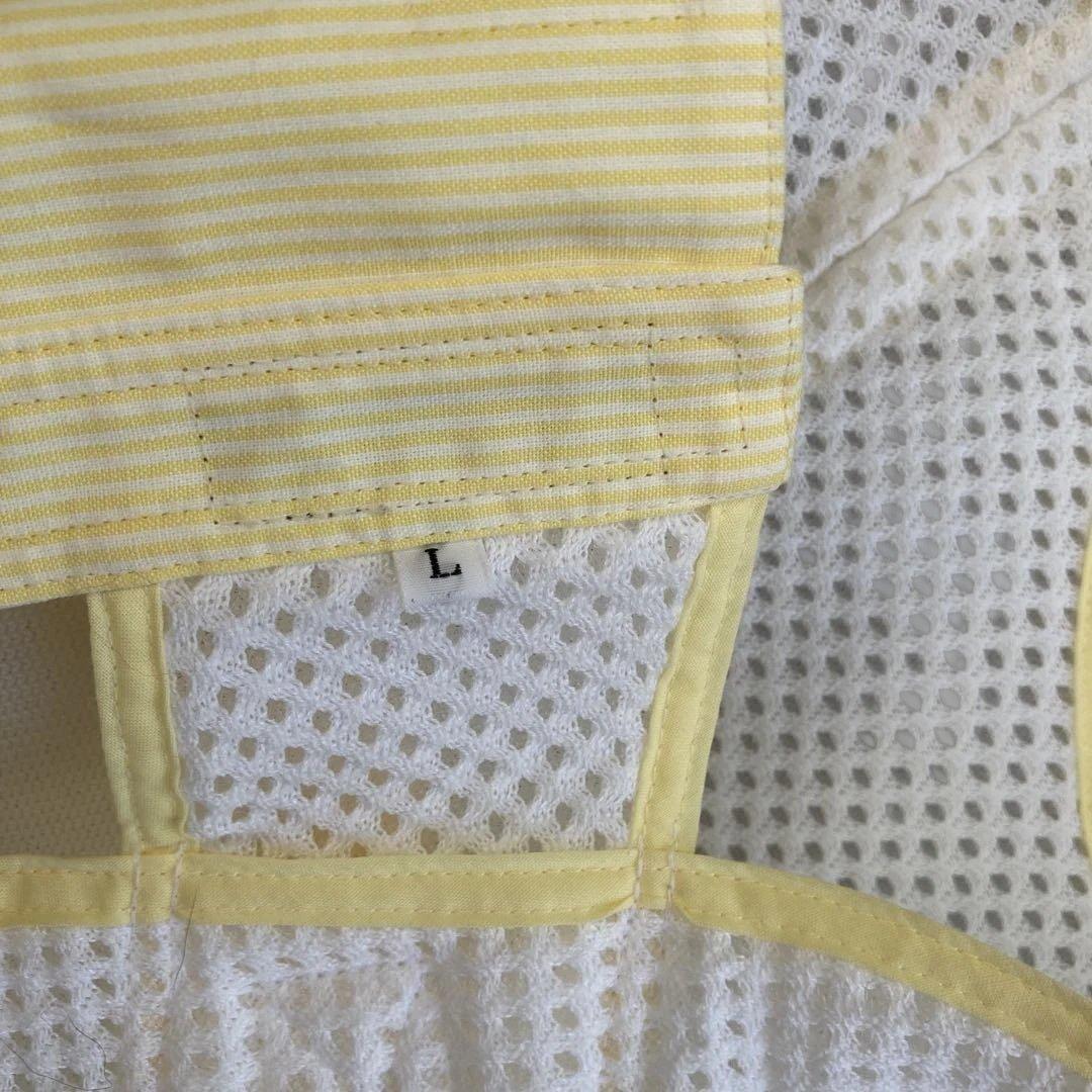 美品 アイアンバロン 着たままねんねのハニカム胴着 L