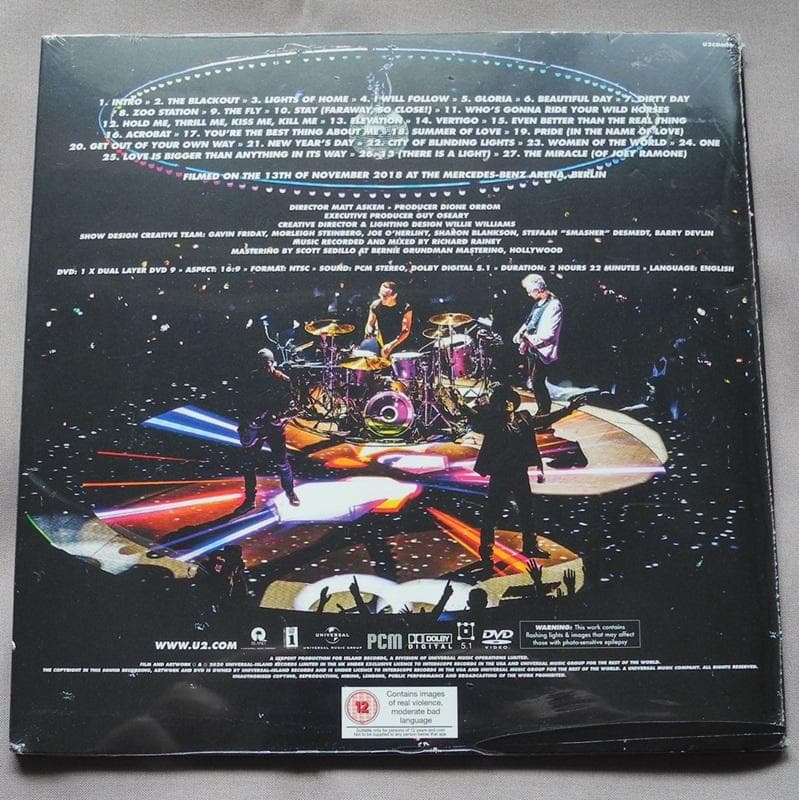 U2 ファンクラブ限定 LIVE IN BERLIN