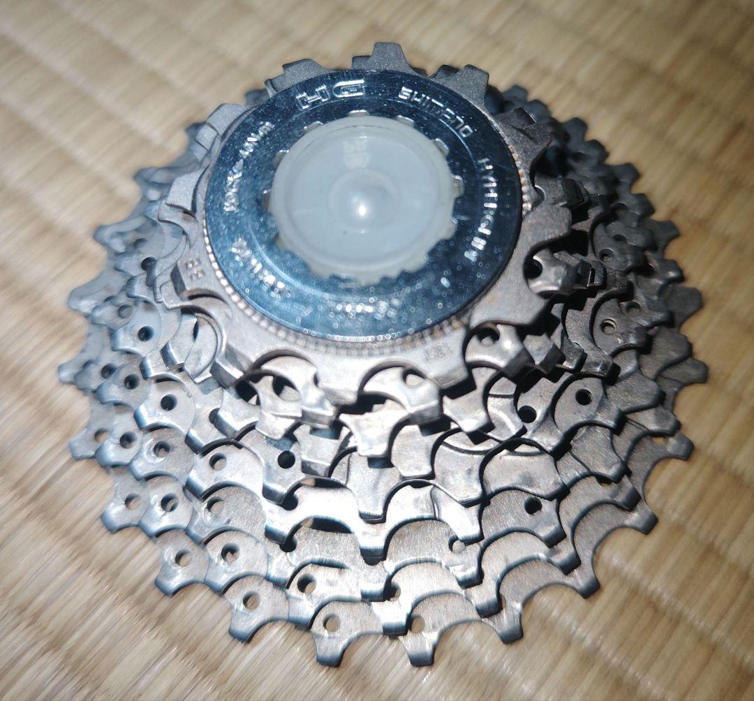 Shimano Dura-Ace 7700系 アルテ、１０５ミックス 9速セット