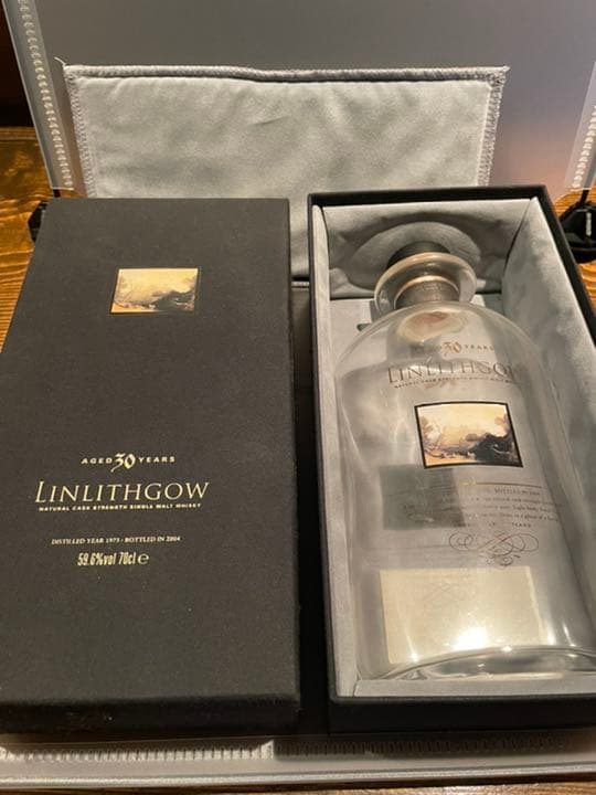 リンリスゴー30年　空瓶　貴重