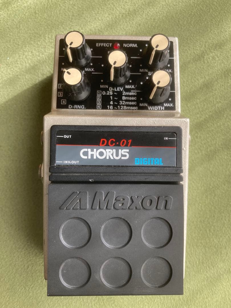MAXON DC-01 CHORUS マクソン デジタルコーラスペダル 日本製