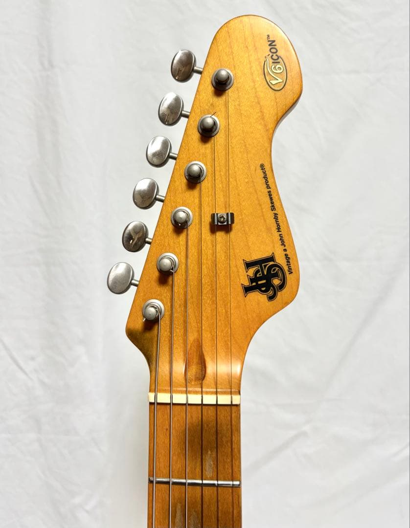 【新品弦張替済】JHS エレキギター V6 ICON HEAVY RELIC
