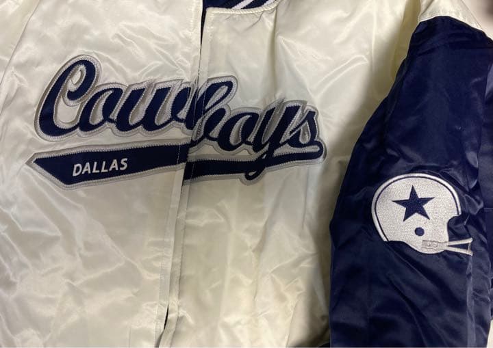 NFL カウボーイズ　リバーシブルスタジャン