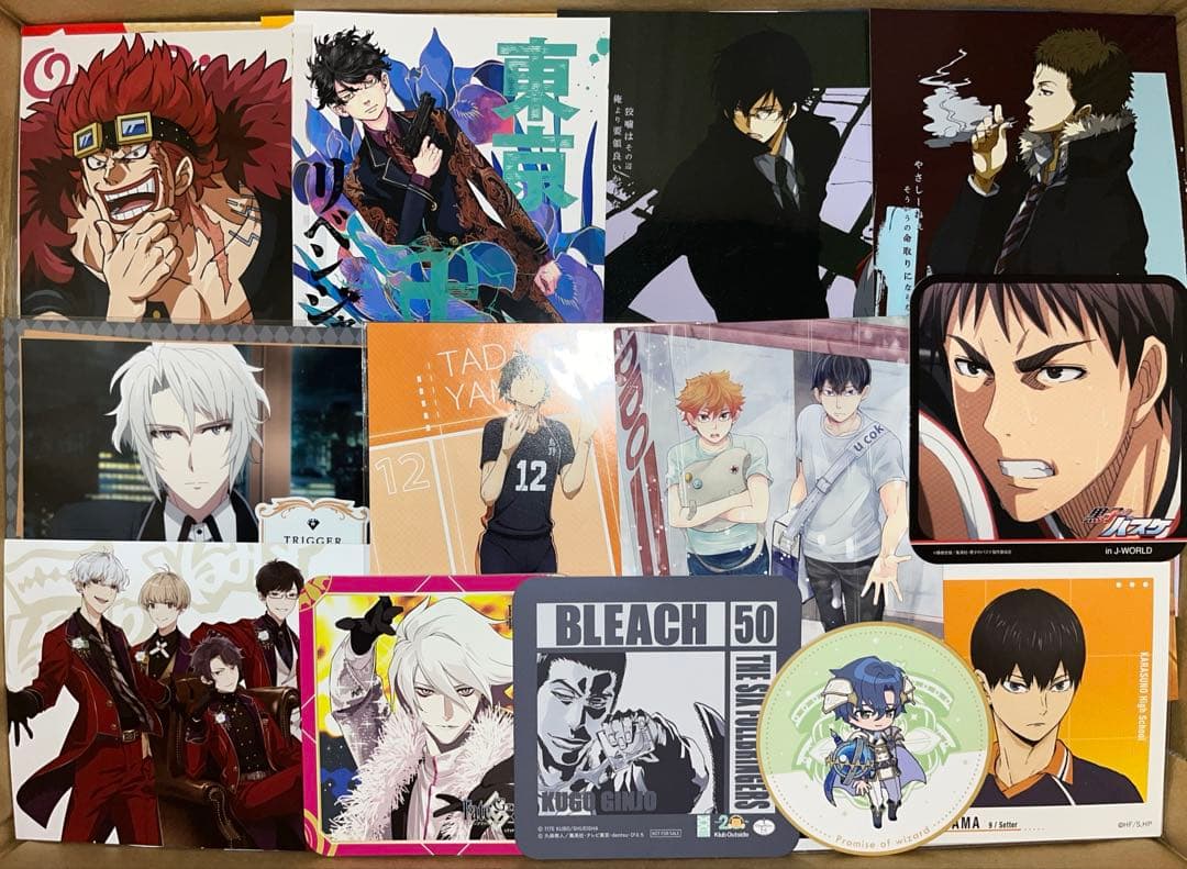 アニメグッズ キャラクターグッズ 紙雑貨 紙類 1500点以上 大量 まとめ売り