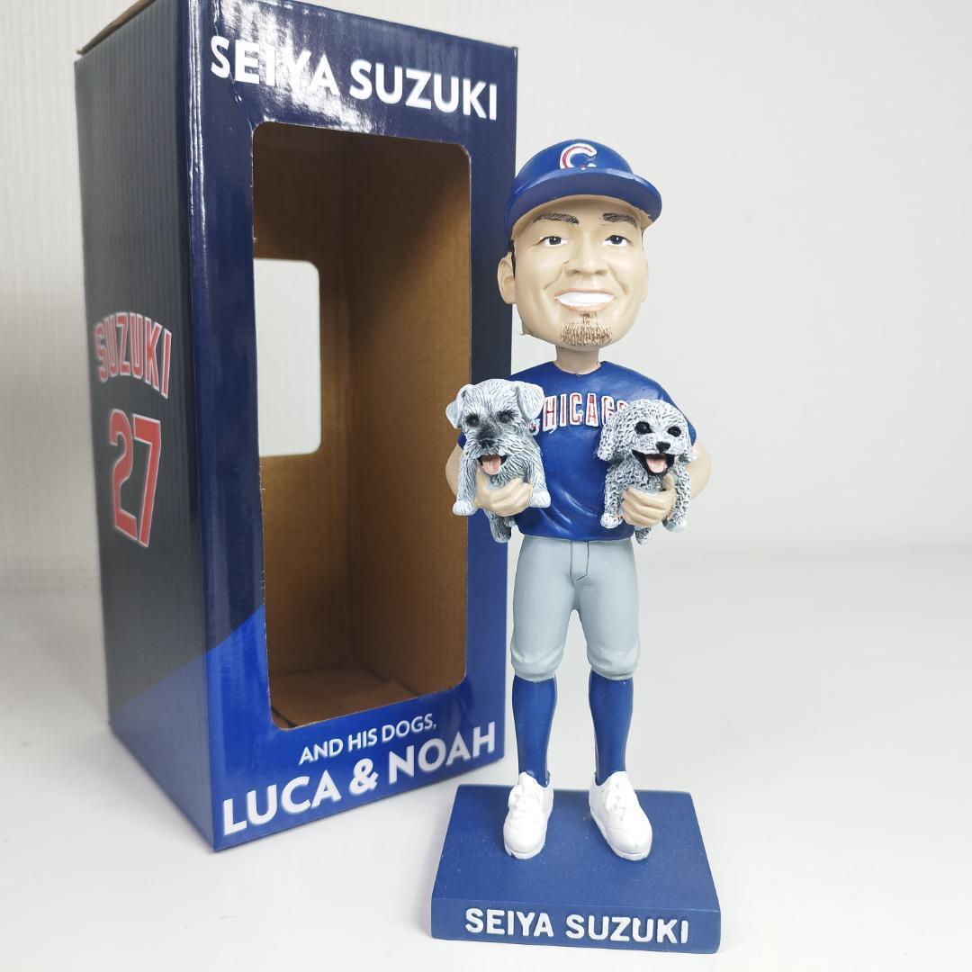 鈴木誠也 シカゴ・カブス ボブルヘッド 非売品 新品 2025 犬 い I076
