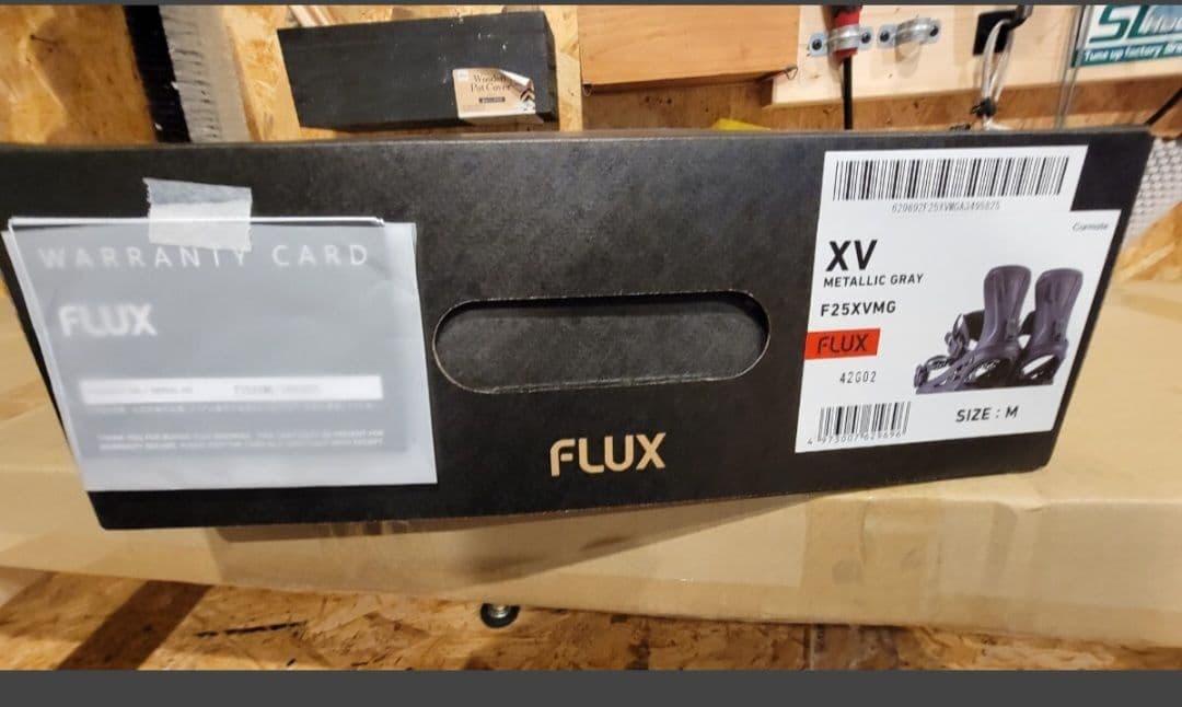 S*E様 FLUX XV スノーボードビンディング グレー