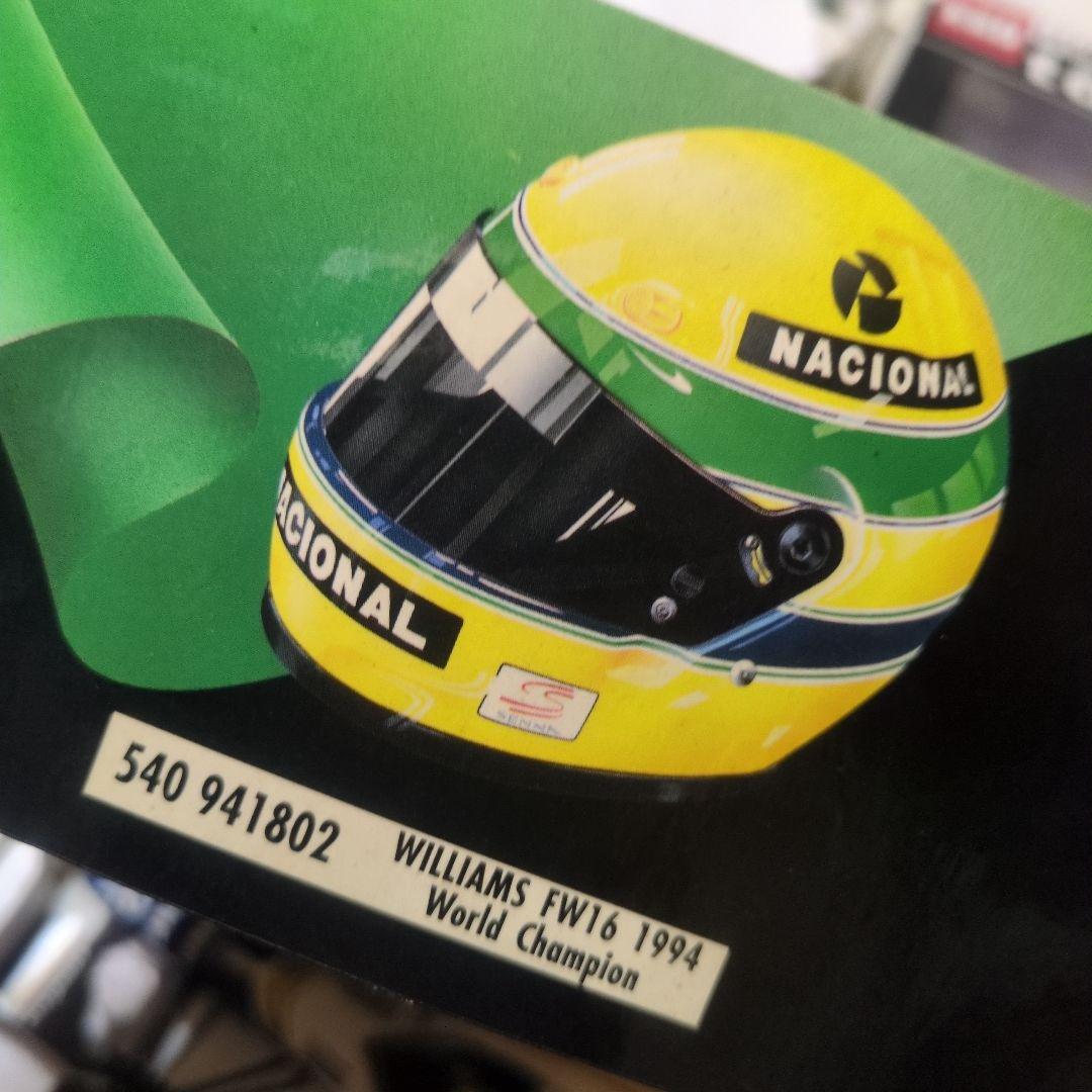 アイルトン・セナ Williams FW16 Renault F-1 1/18