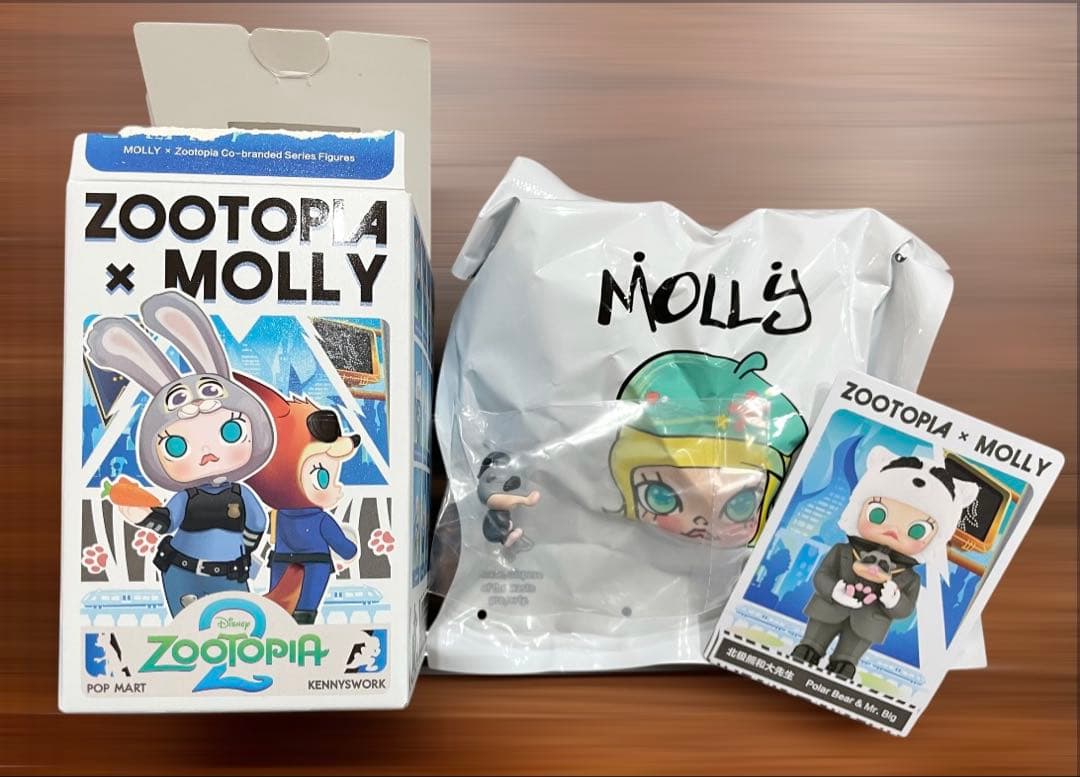 POP MART ディズニーZOOTOPIA×MOLLY フィギュア まとめ売り