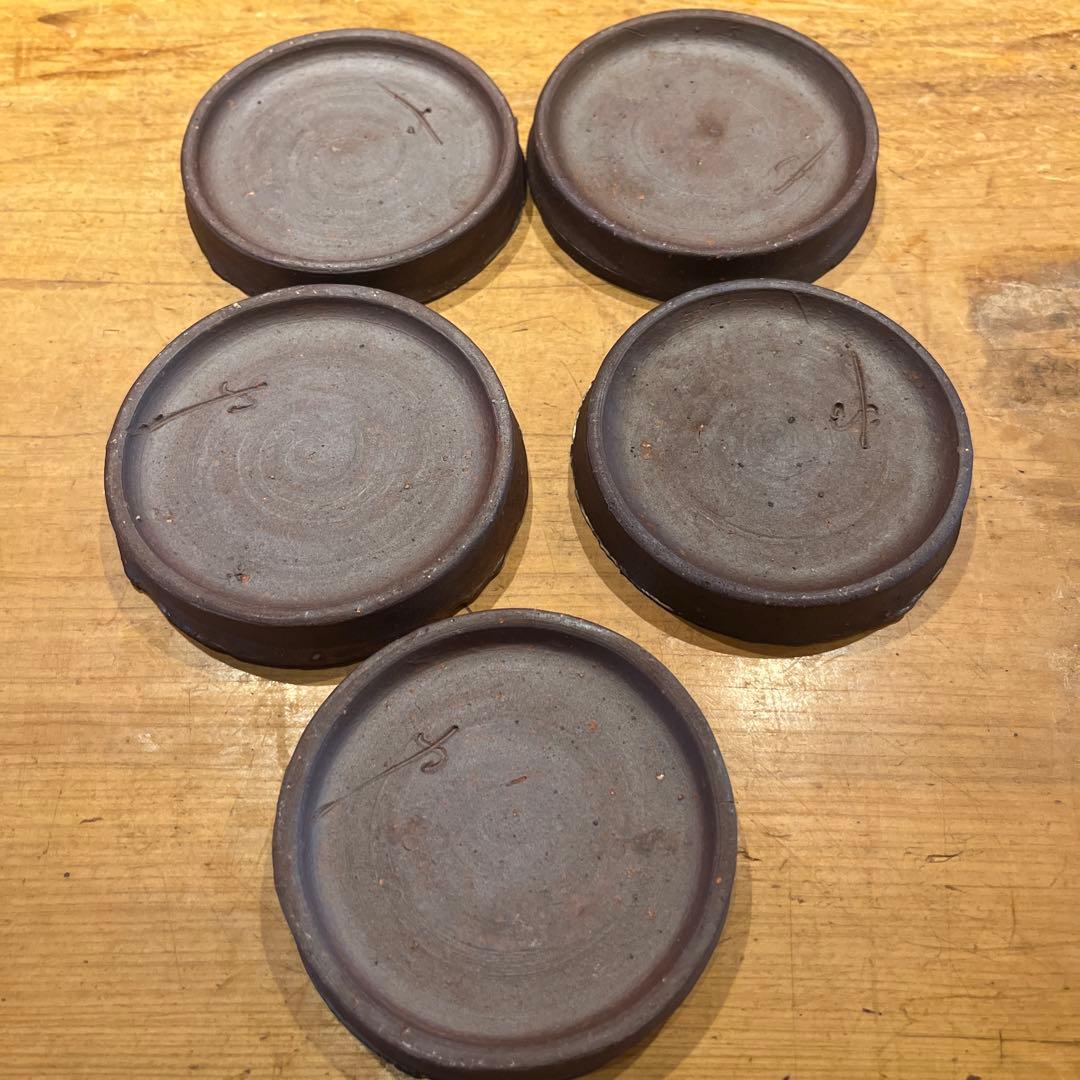 辻村塊　　丸皿　　10枚