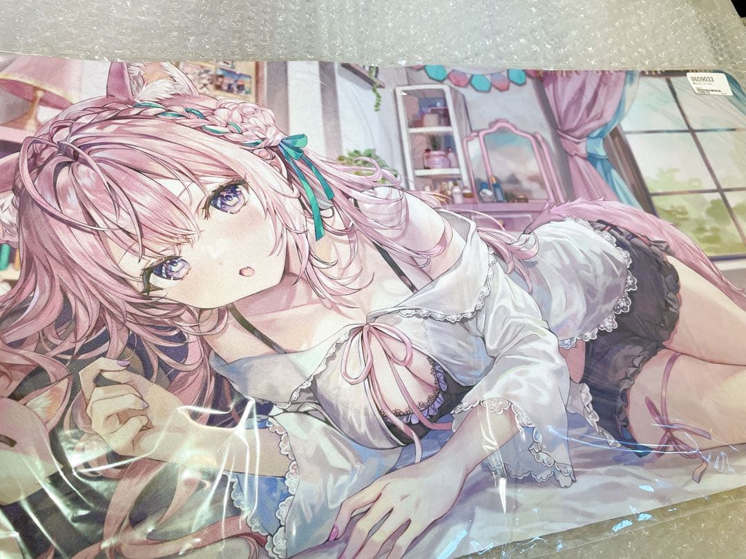 C102 さしみねこ屋 ホロライブ 博衣こより ラバーマット プレイマット