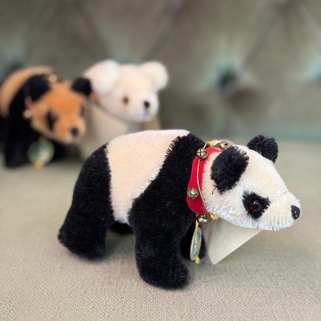 ハーマン　パンダ、ホッキョクグマ3匹セット