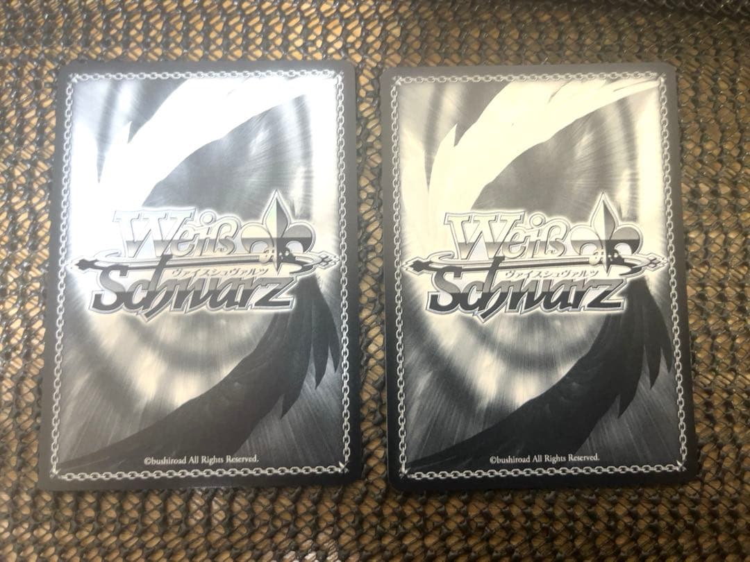 【プロセカ】ヴァイスシュヴァルツ SP 小豆沢こはね 白石杏 2枚 サイン入り