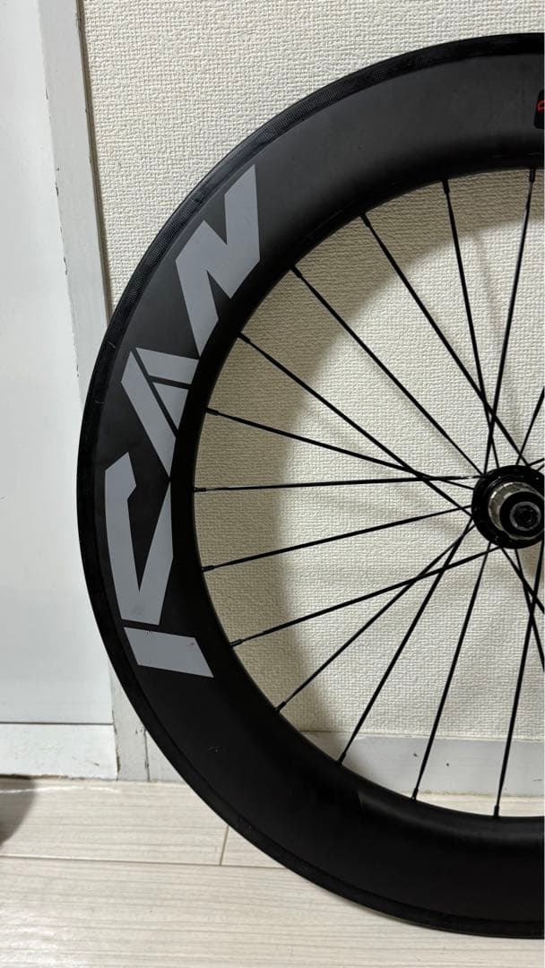 ICANカーボンホイール 86mmハイト 手渡しOK