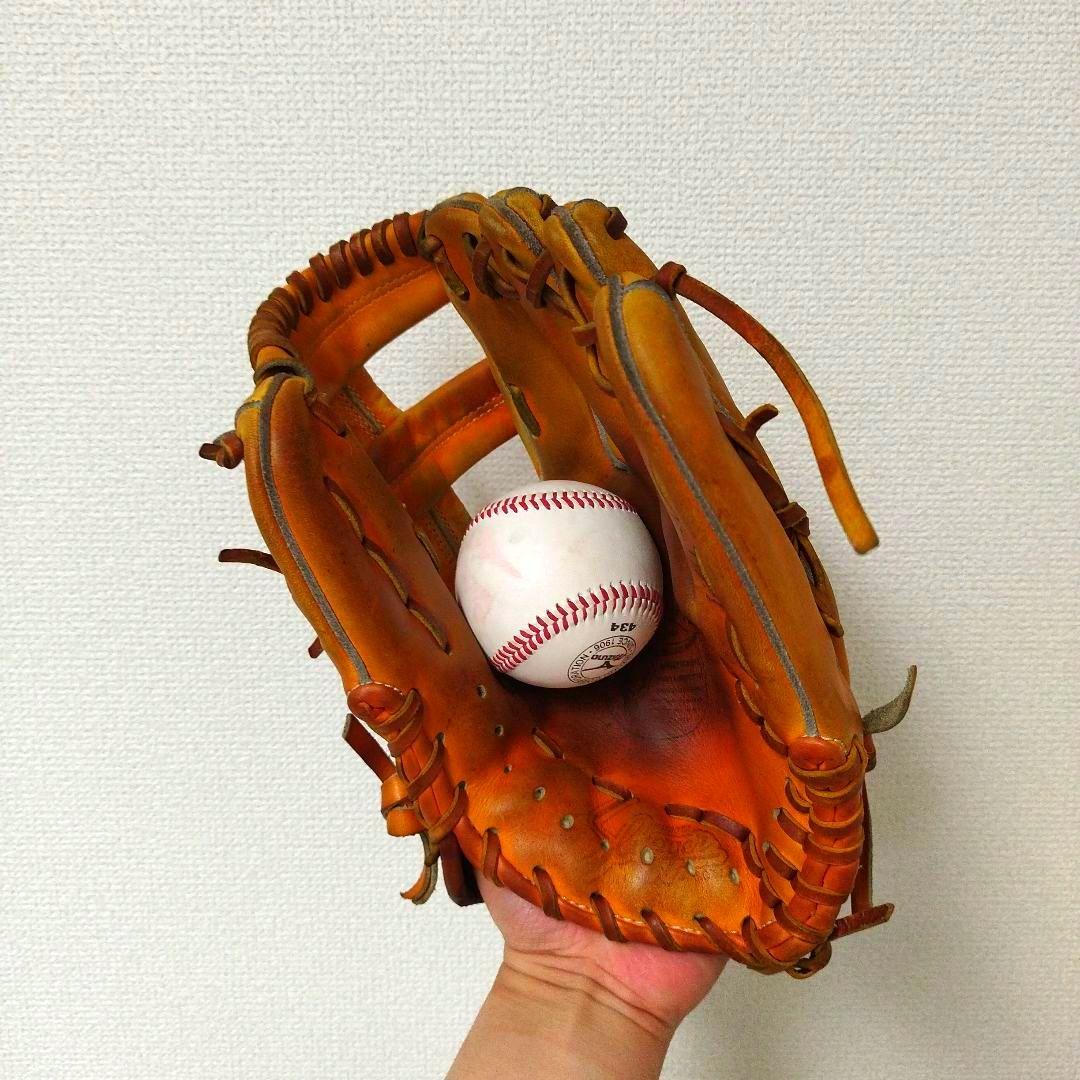 067 スラッガー 辻モデル 型抜群 即戦力 硬式 内野手用グローブ