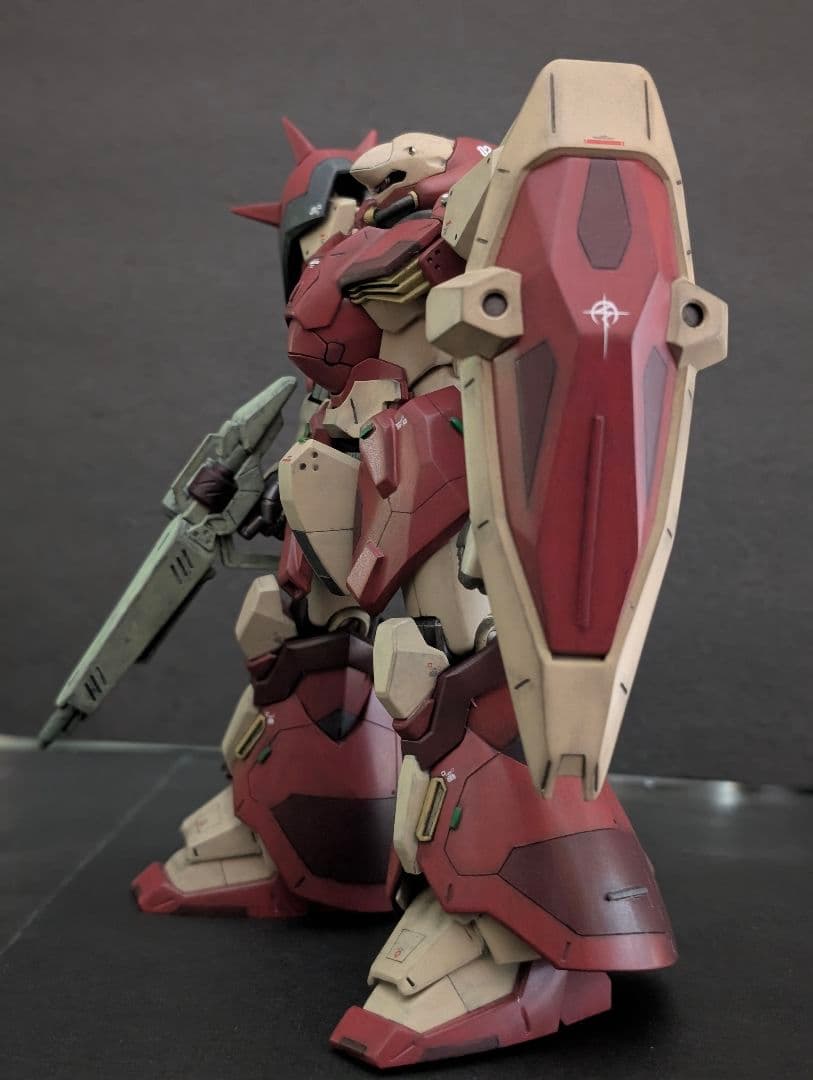 HG メッサーF02型 全塗装 改修 完成品 閃光のハサウェイ ガンプラ