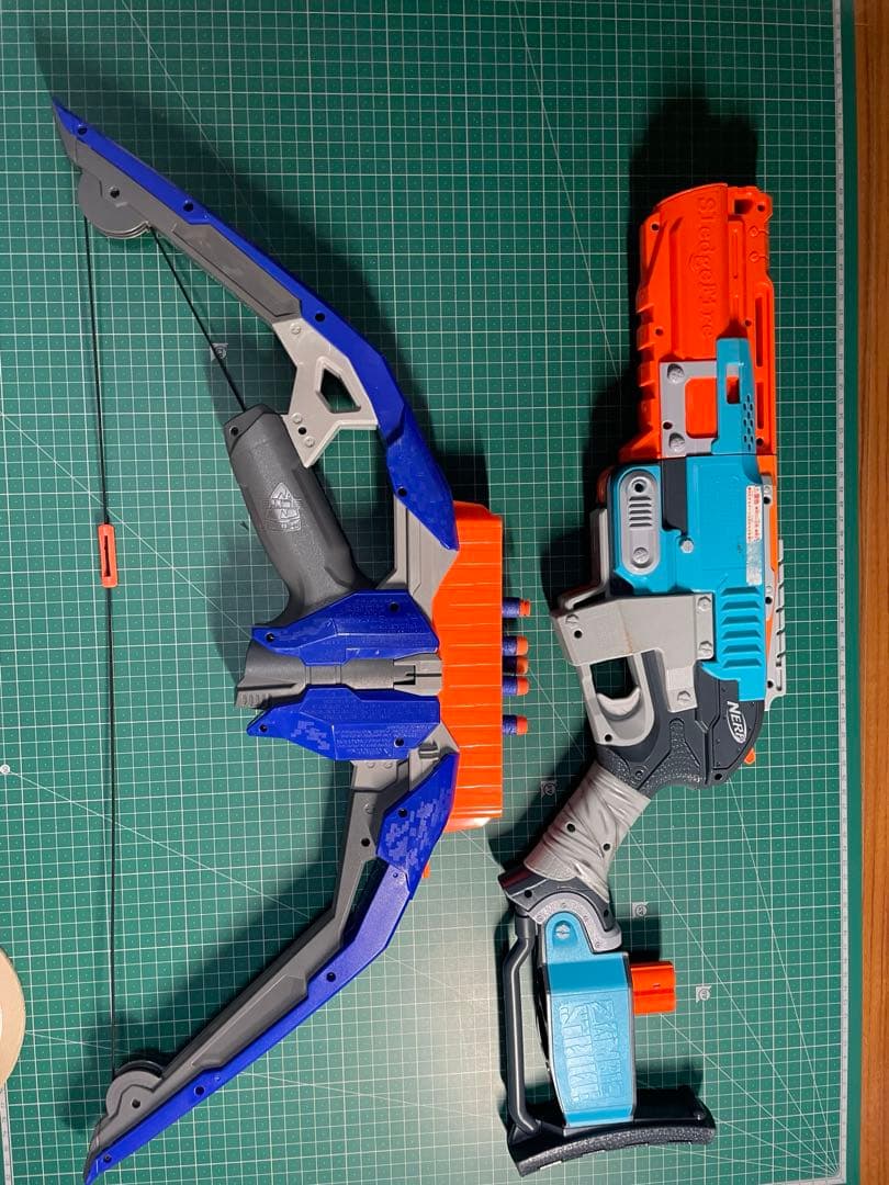 ナーフ ストラトボウ ゾンビストライク スレッジファイア 2丁セット