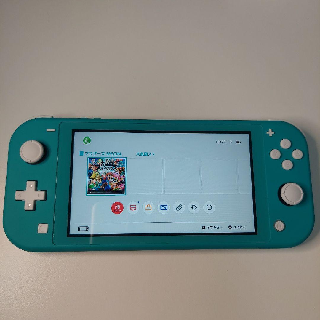 【動作品】Switch Lite 本体 ターコイズ 2024年製